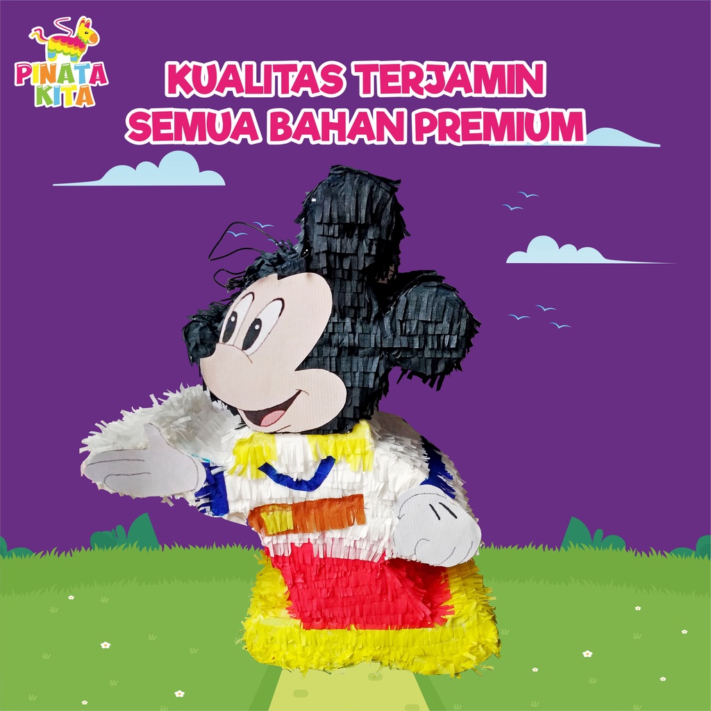 pinata mickey / pinata mickey mouse / pinata mickey mouse tv / pinata minnie mouse / pinata gebuk / 