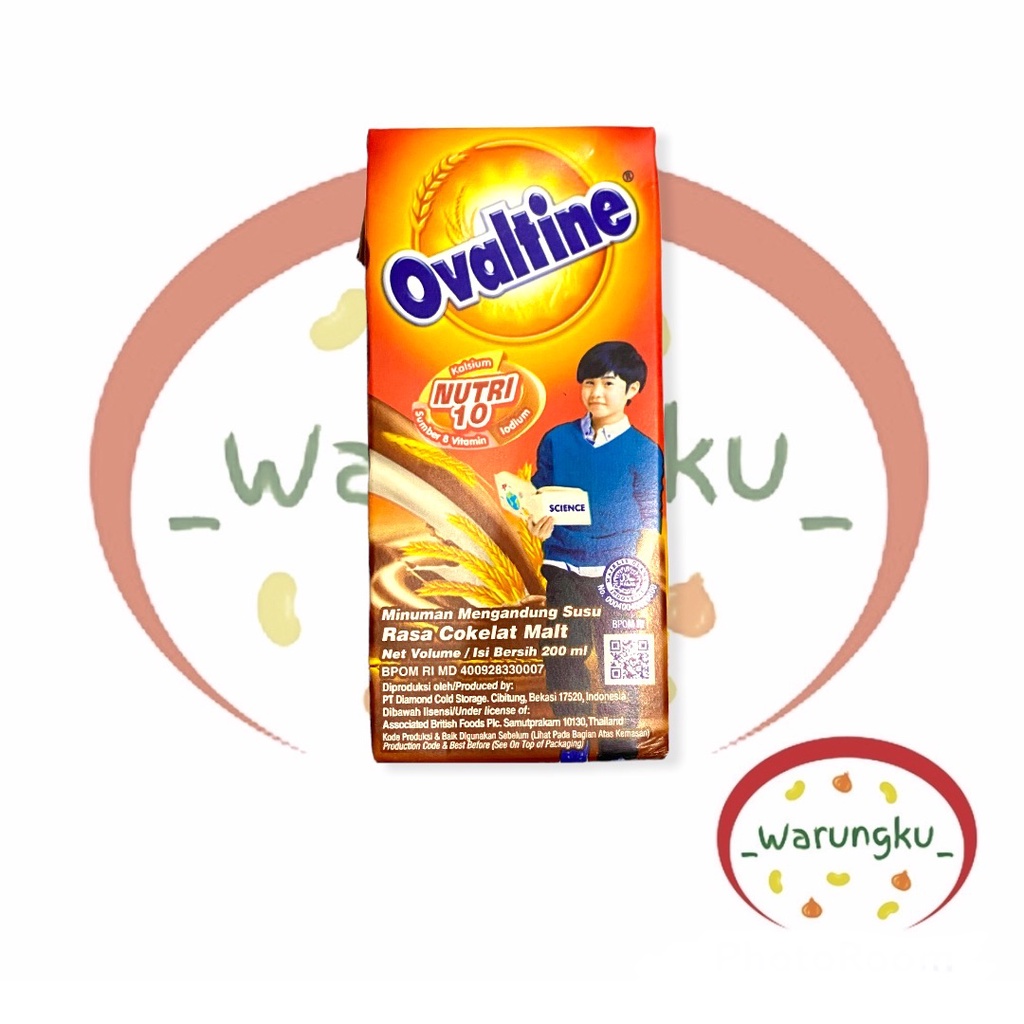 Ovaltine UHT 200ml Choco Malt Ovomaltine Swiss Susu Viral