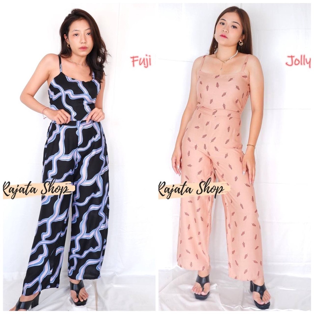 ONE SET DASTER SETELAN TANKTOP RAYON BAJU TIDUR PIYAMA MOTIF CELANA PANJANG