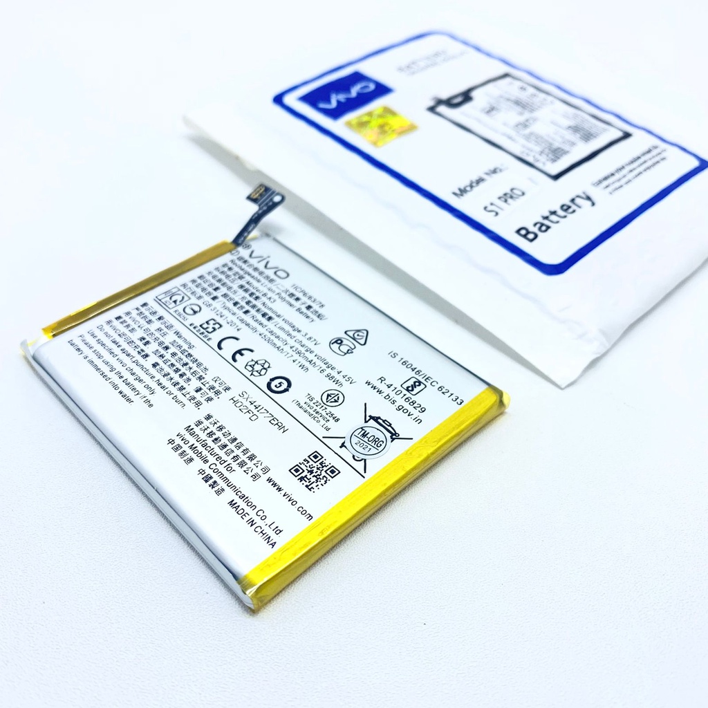 BATTERY - BATRE - BATRAI - BATERAI VIVO BK-3 - BK3 - S1 PRO