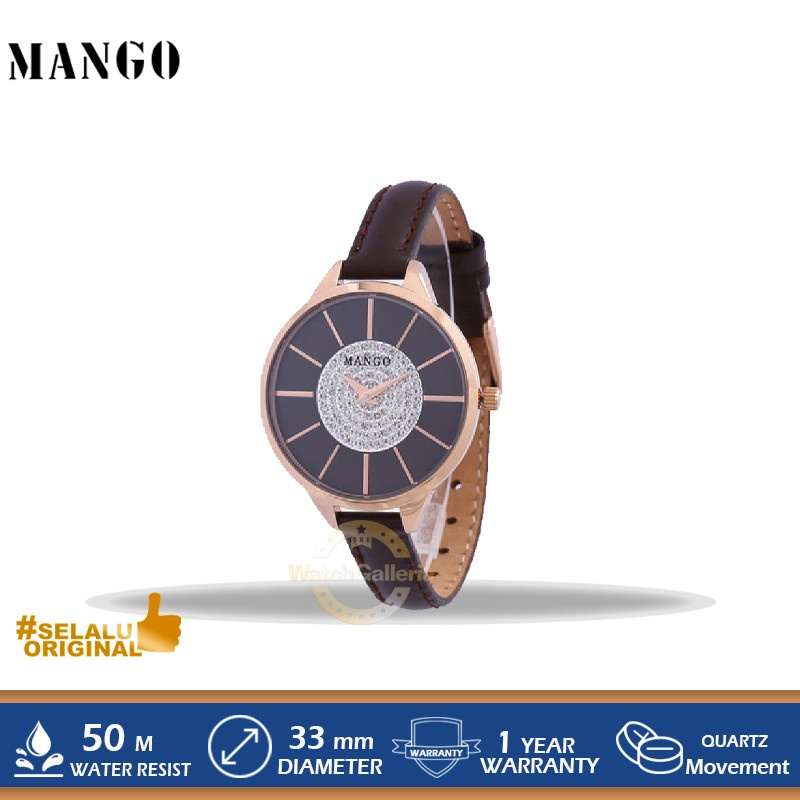 Jam Tangan Ladies MANGO MA6704L-95 Original Murah