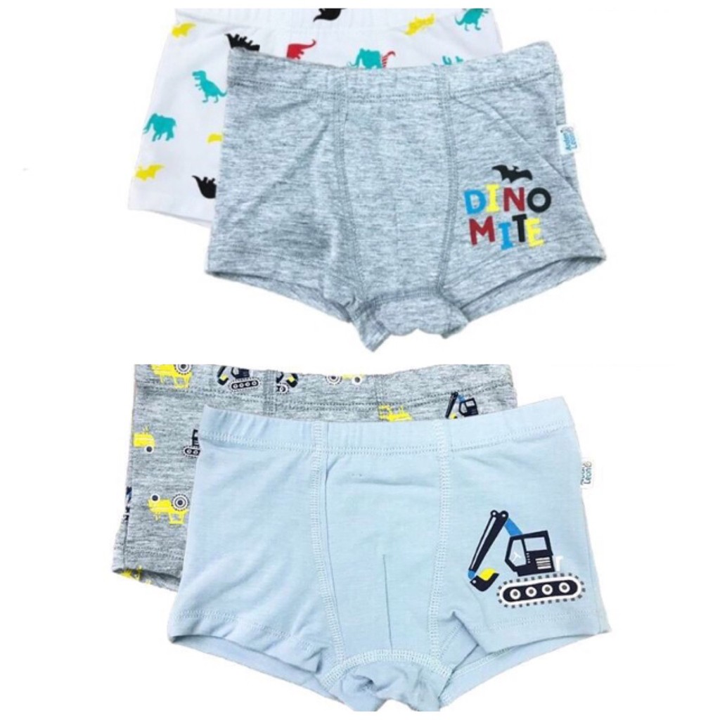 Ardenleon (2 pcs) Boxer Anak Laki-laki Motif