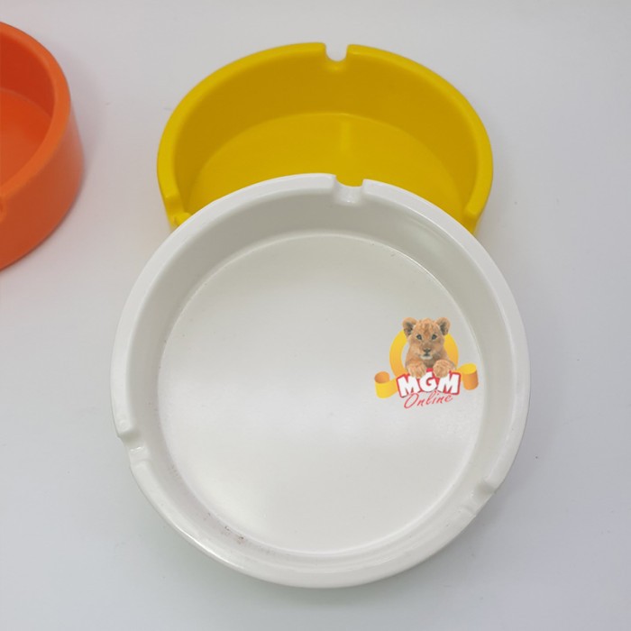 Asbak Melamine BULAT TEBAL ukuran 11CM Ashtray Asbak puntung