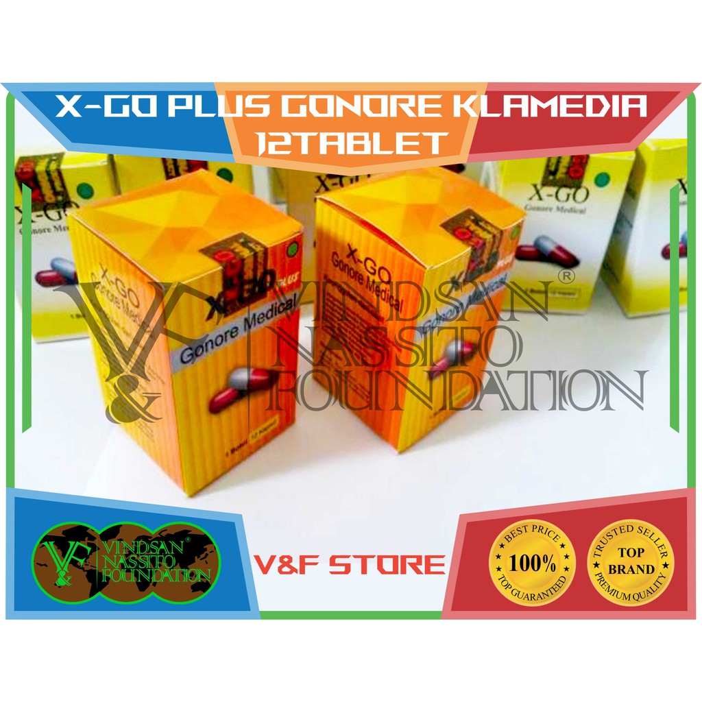 X-GO plus Gonore Klamedia Gatal Keputihan Infeksi Sipilis Sifilis Obat Aman Ampuh