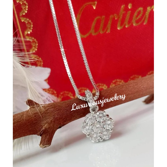 Luxuriousjewelery- Kalung lotus premium, simple&amp; elegant