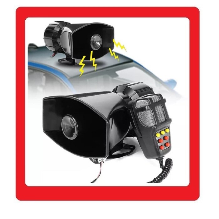 Klakson Toa Horn Polisi 7 Suara Termignoni 7Suara Variasi Motor