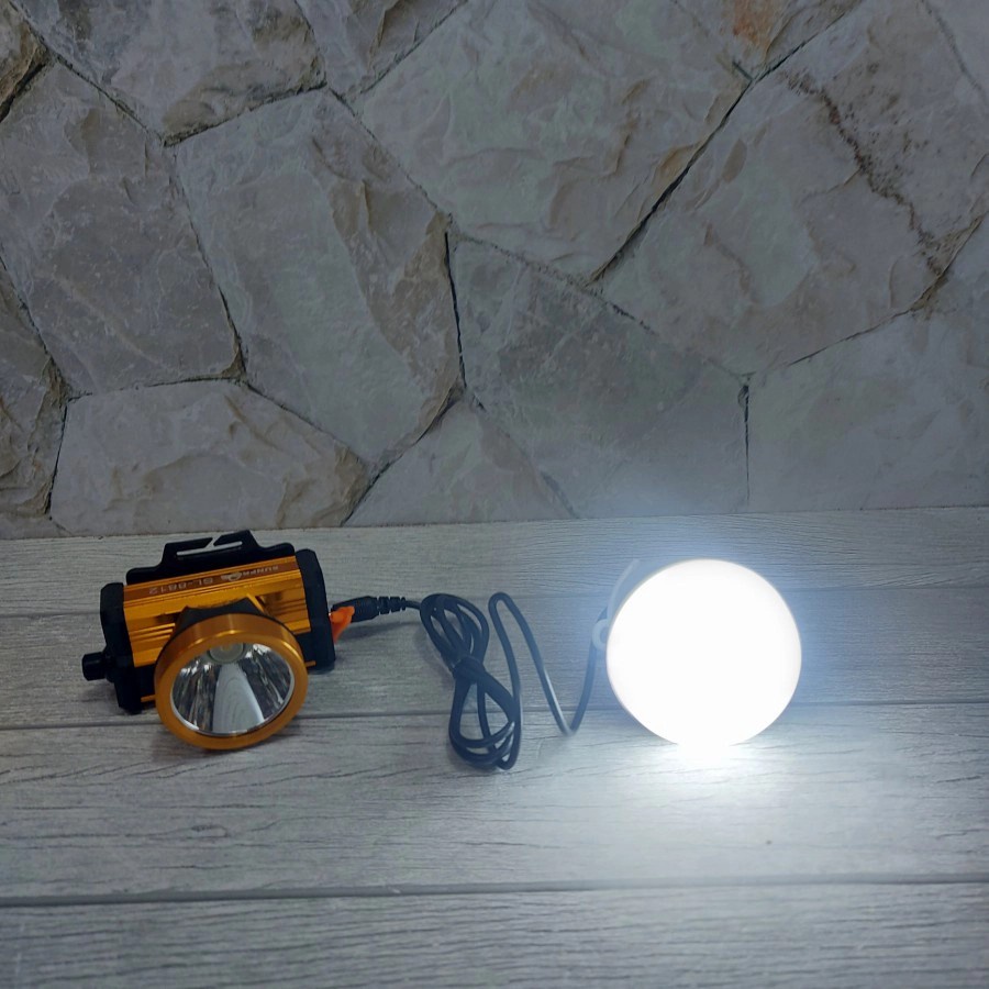 COD✓Senter kepala LED sunpro 15 watt sl 8812 dimmer,senter kepala
