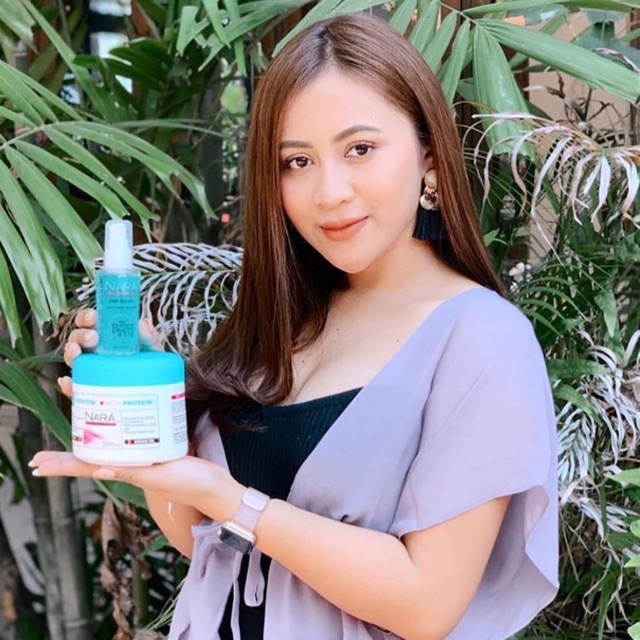 Nara keratin with argan oil  (Masker+Serum)