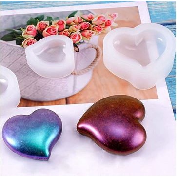 Heart Shape Silicone Mold 3 Size Ver.2