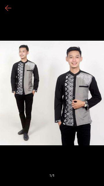 Size M L Xl Xxl Xxxl Bswart Batik Hrb026 Kenongo Hem Pendek Padi Pekalongan M L Xl Batik Pria Murahl