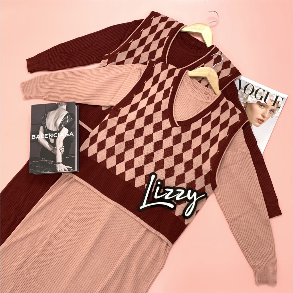 Lizzy - ONE SET RAJUT RIRI PREMIUM