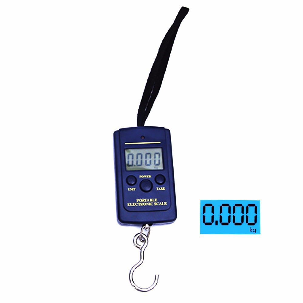 Promo Grab Medan Timbangan Digital Koper Portable Electronic Scale 40KG OCS-3 Vastar Navy Blue