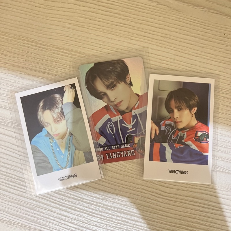 PC PHOTOCARD NCT WAYV YANGYANG 90S LOVE TRADING CARD TC HOLO POLAROID SET