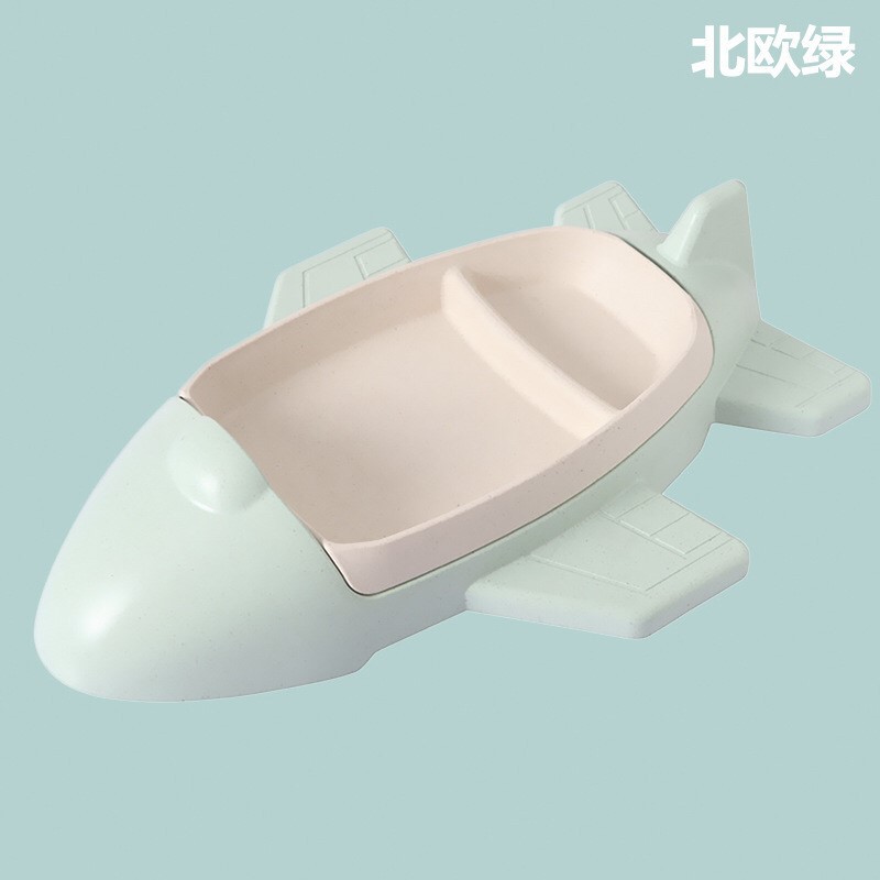 Tempat Makan anak Motif / Tableware Cute Plane