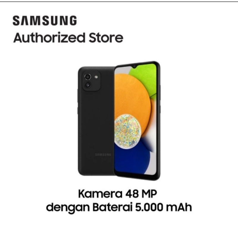 Samsung Galaxy A03 Ram 4/128GB Garansi Resmi