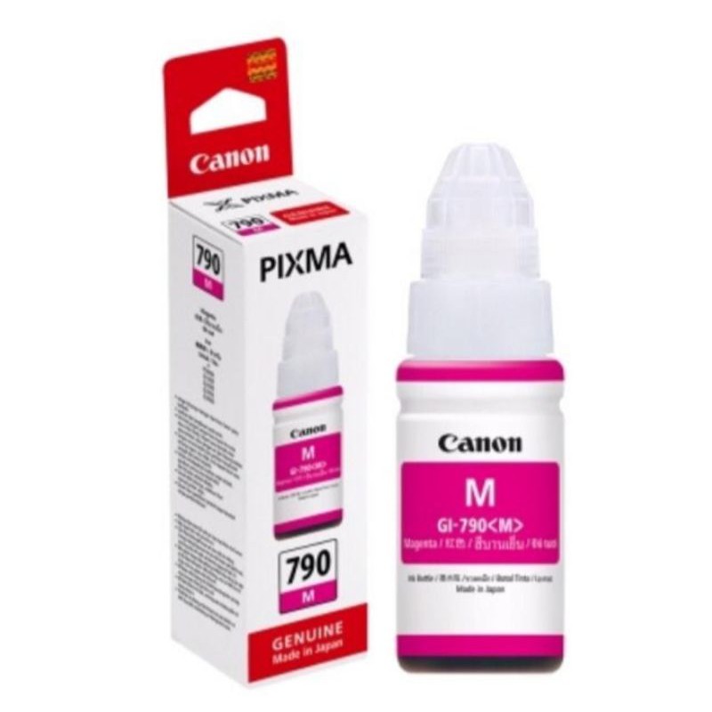 Tinta Canon PIXMA GI-790 Black/Cyan/Yellow/Magenta G1000/G2000/G2002/G3000/G4000