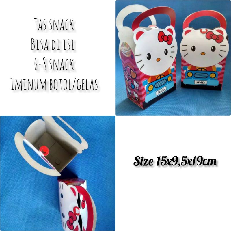 

Tas ulang tahun snack Karakter kartun lucu TAS KERTAS TEBAL anak songgong perempuan laki