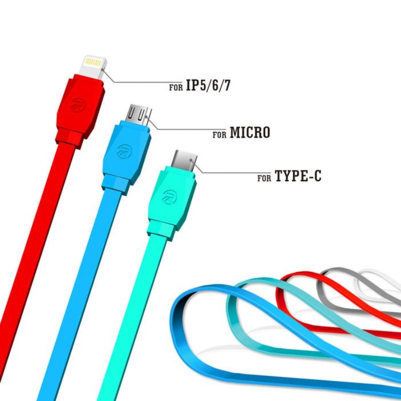 Roker Kabel Data  Gums 100cm Colour 2.1A