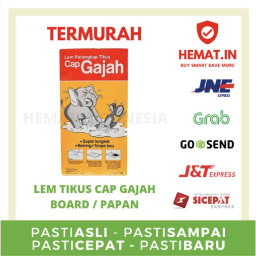 LEM TIKUS CAP GAJAH PAPAN BOARD RAT TRAP PERANGKAP TIKUS LEM PAPAN ORI