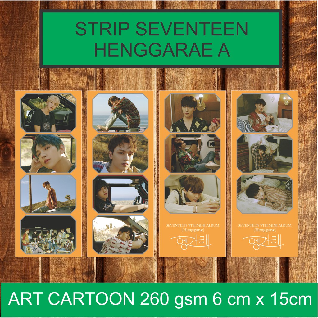 PHOTOSTRIP SEVENTEEN HENGGARAE ALBUM