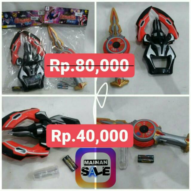 Mainan senjata ultraman