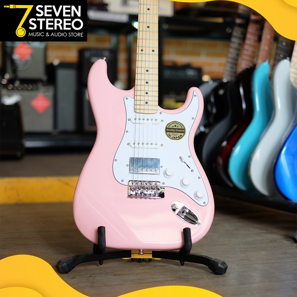 Bacchus BST-2M BST2M HSS Pink Universe Series Stratocaster Model