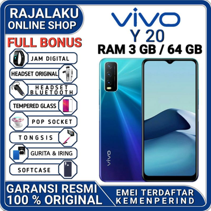 Vivo Y12 Ram 3 Rom 64 Harga