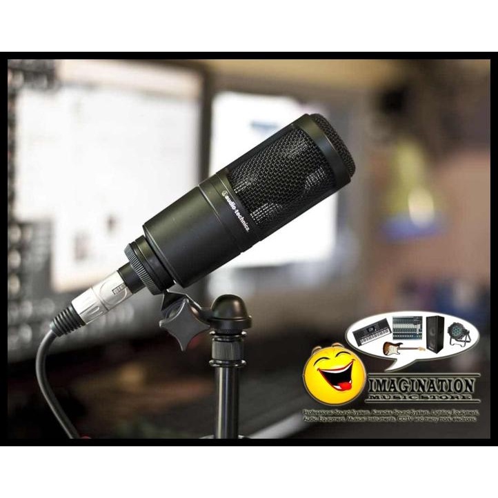 Mic Condenser Audio Technica At 2020 / At-2020 / At2020 Koneksi Xlr