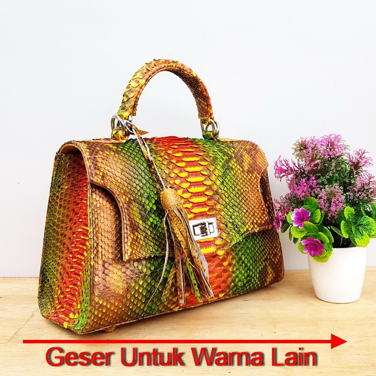 Tas kulit Ular Abaya Shopee Indonesia Tas kulit Ular Abaya Shopee Indonesia