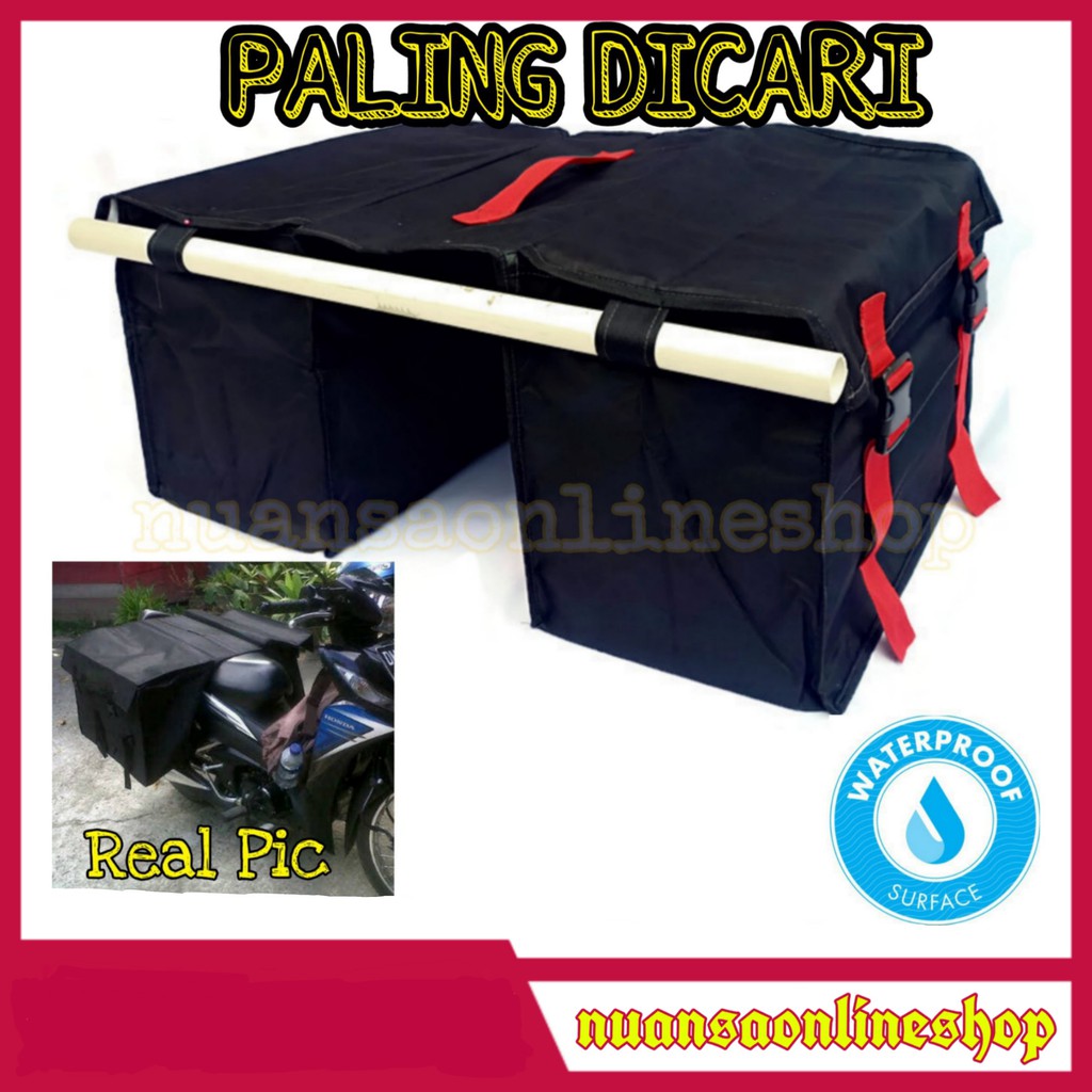 Sidebag Motor Side Bag Oval Tas Samping Motor Waterproof