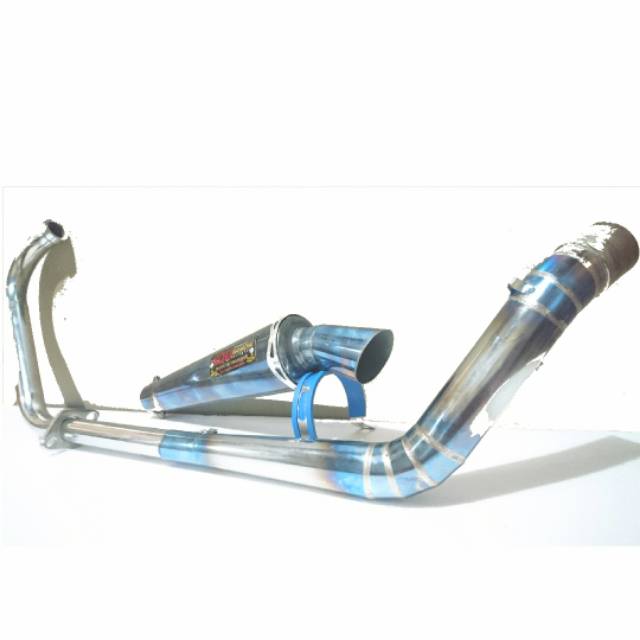 Knalpot racing kou Bluemoon Kidal vixion