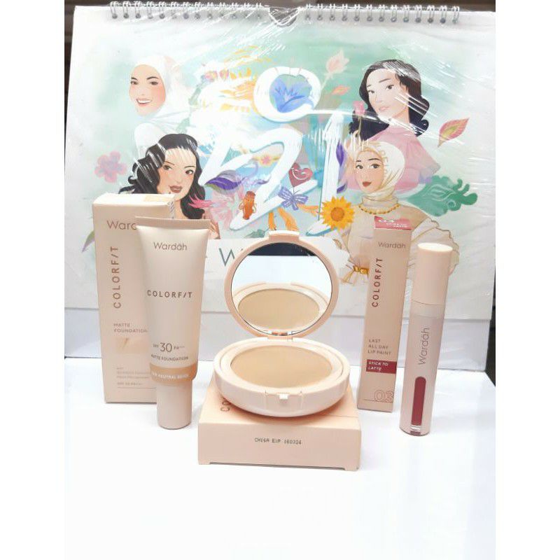 Paket Wardah Colorfit Series