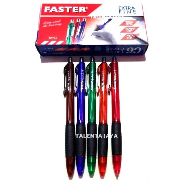 

Diskon Pulpen Pen Faster C6 Lusinan Gilaa!!!