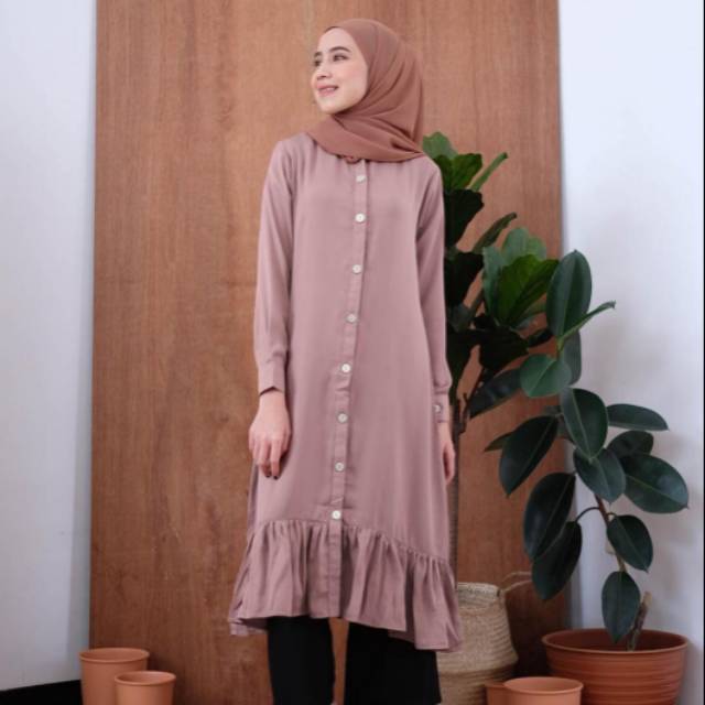 RUBIAH TUNIK//TUNIK POLOS//TUNIK REMPEL