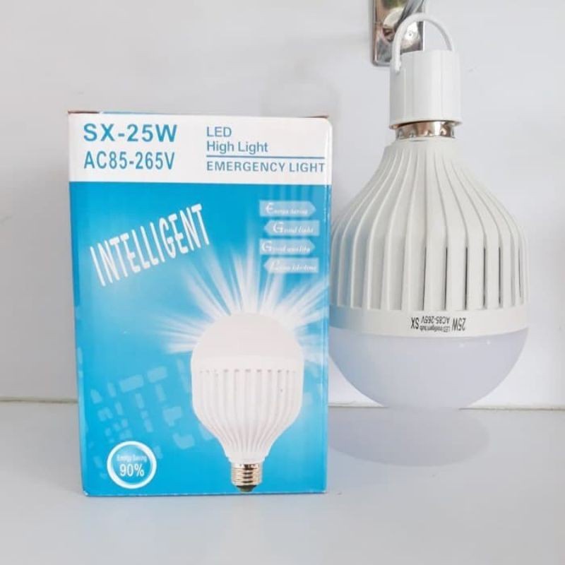 COD BOHLAM LAMPU EMERGENCY LED SX-25 WATT//BOHLAM AJAIB SENTUH NYALA//BOHLAM CERDAS SX-25 WATT//LAMPU DARURAT