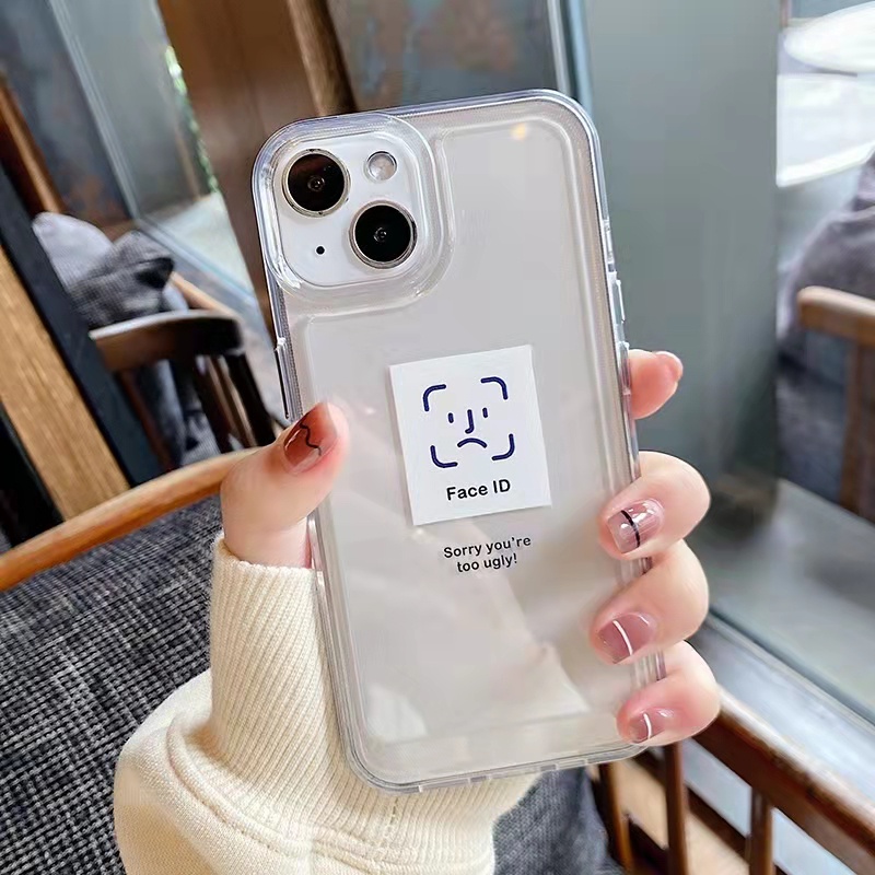 Case Bahan Akrilik Transparan 13 Pro 13prm Untuk iPhone 11 7Plus 8Plus Xr XS 13 12 Pro Max