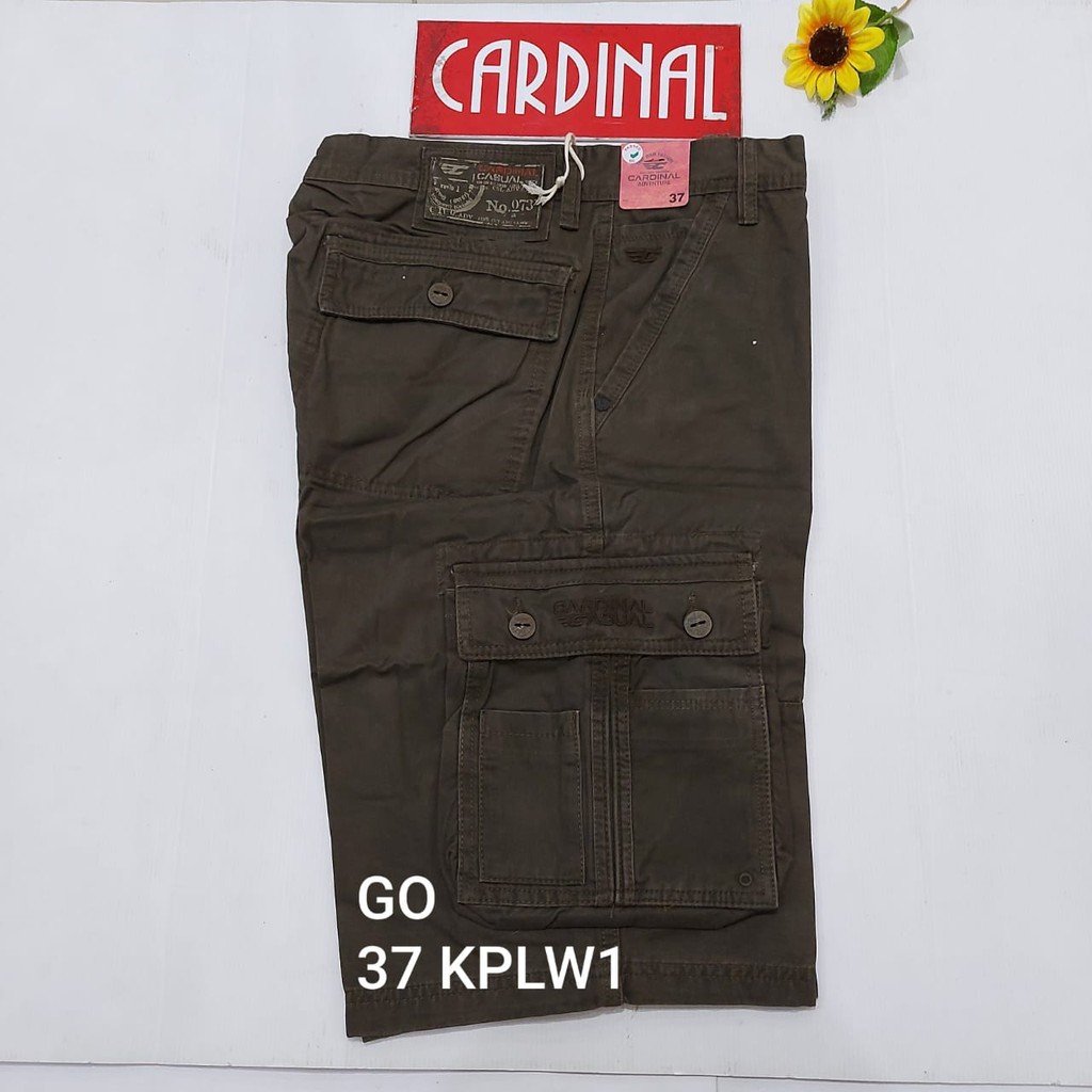 BB 37- W KPL CARDINAL KEMPOL CASUAL Celana Pendek Kempol Fashion Pria Brand Kekinian