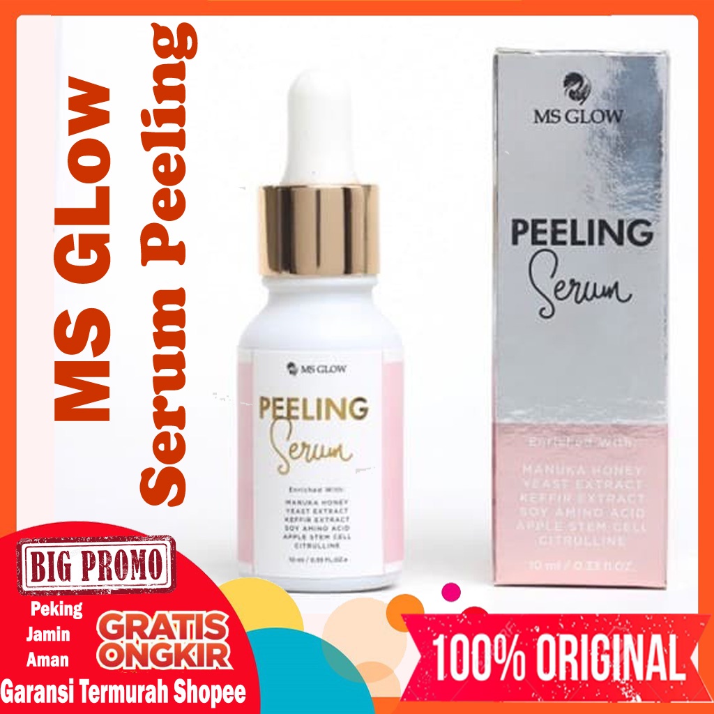 Skincare Peeling Serum MS Glow – Serum Peeling Original – Serum MS Glow – Isi 10ml
