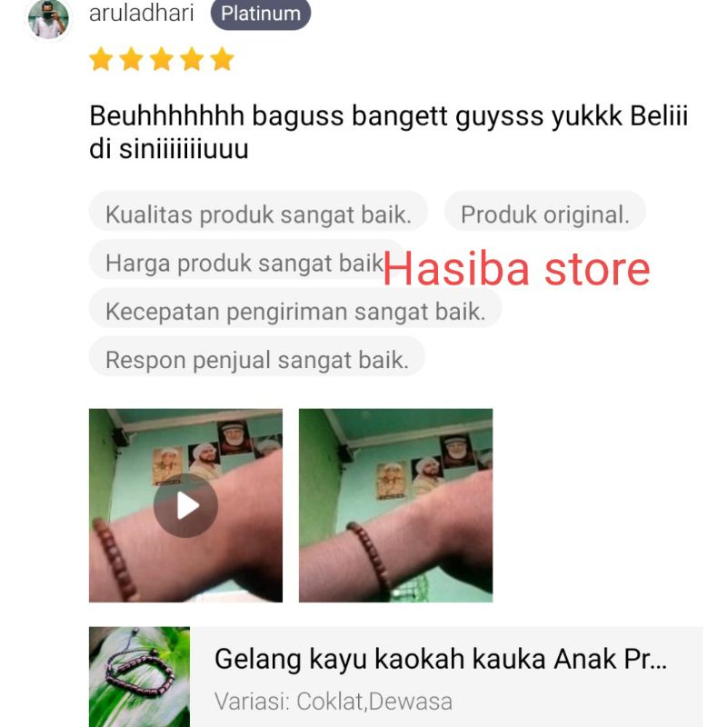 Gelang kokka Kaokah Mardjan Asli Kaokah Original 100 %