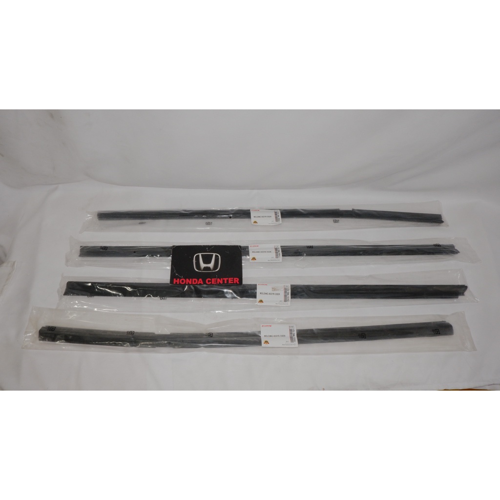 pelipit karet kaca luar belakang kiri city gm2 2009 2010 2011 2012 -  72950-TMO