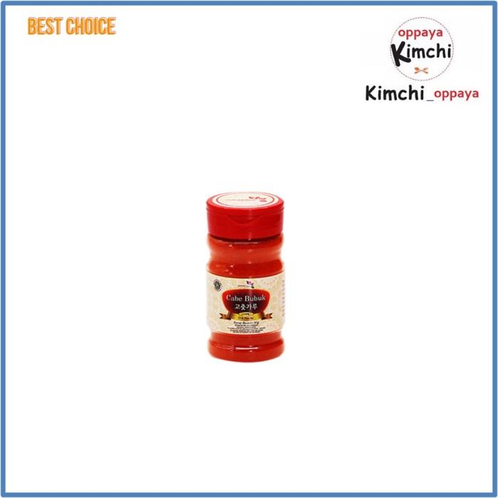 

sambal-aneka- gochugaru korea bubuk cabe korea 50 gram - halus -aneka-sambal.