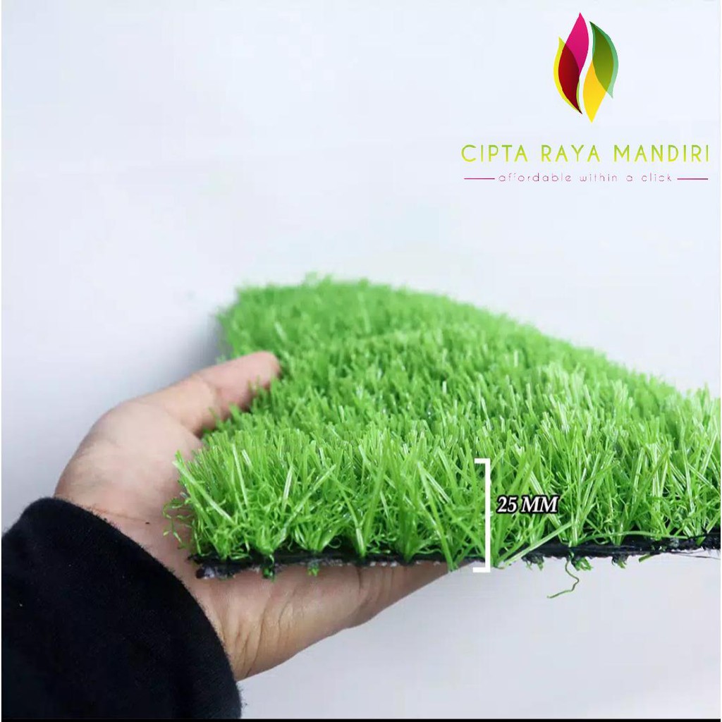 Karpet Rumput Sintetis 25mm Tipe Swiss Impor Langsung 25cmX25cm HIGH QUALITY IMPORT