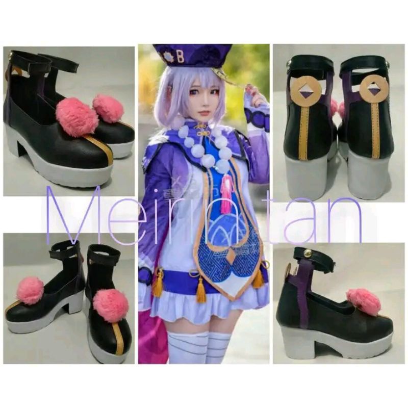 Qiqi genshin impact cosplay shoes