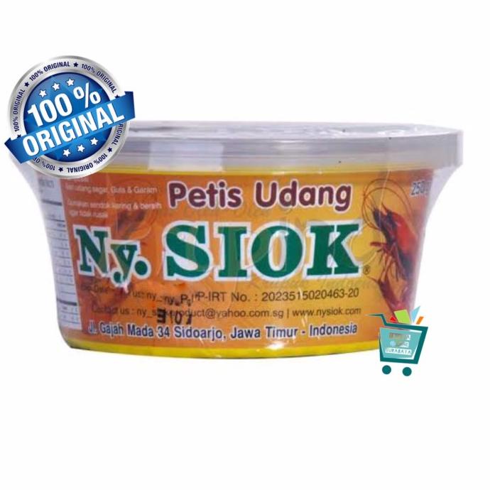 

+++++] Petis Udang Ny Siok 250gr