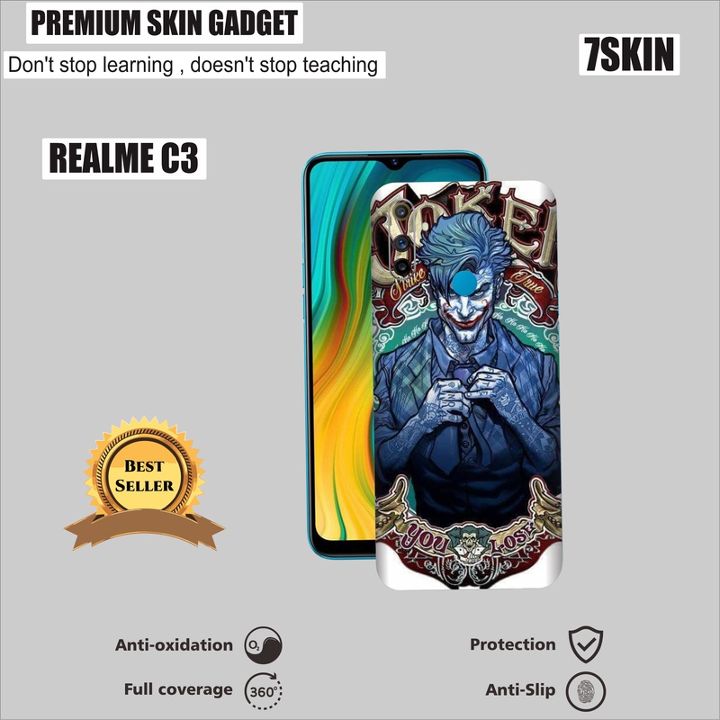 SKIN HANDPHONE  REALME C3 JOKER