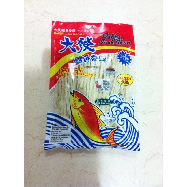 

Dahfa Snek Ikan 30gr