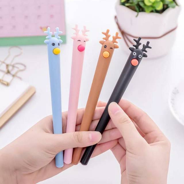 pulpen motif deer / pulpen lucu