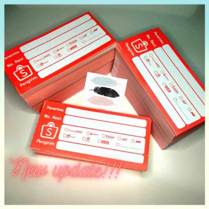 

LABEL PENGIRIMAN OLSHOP ISI 100