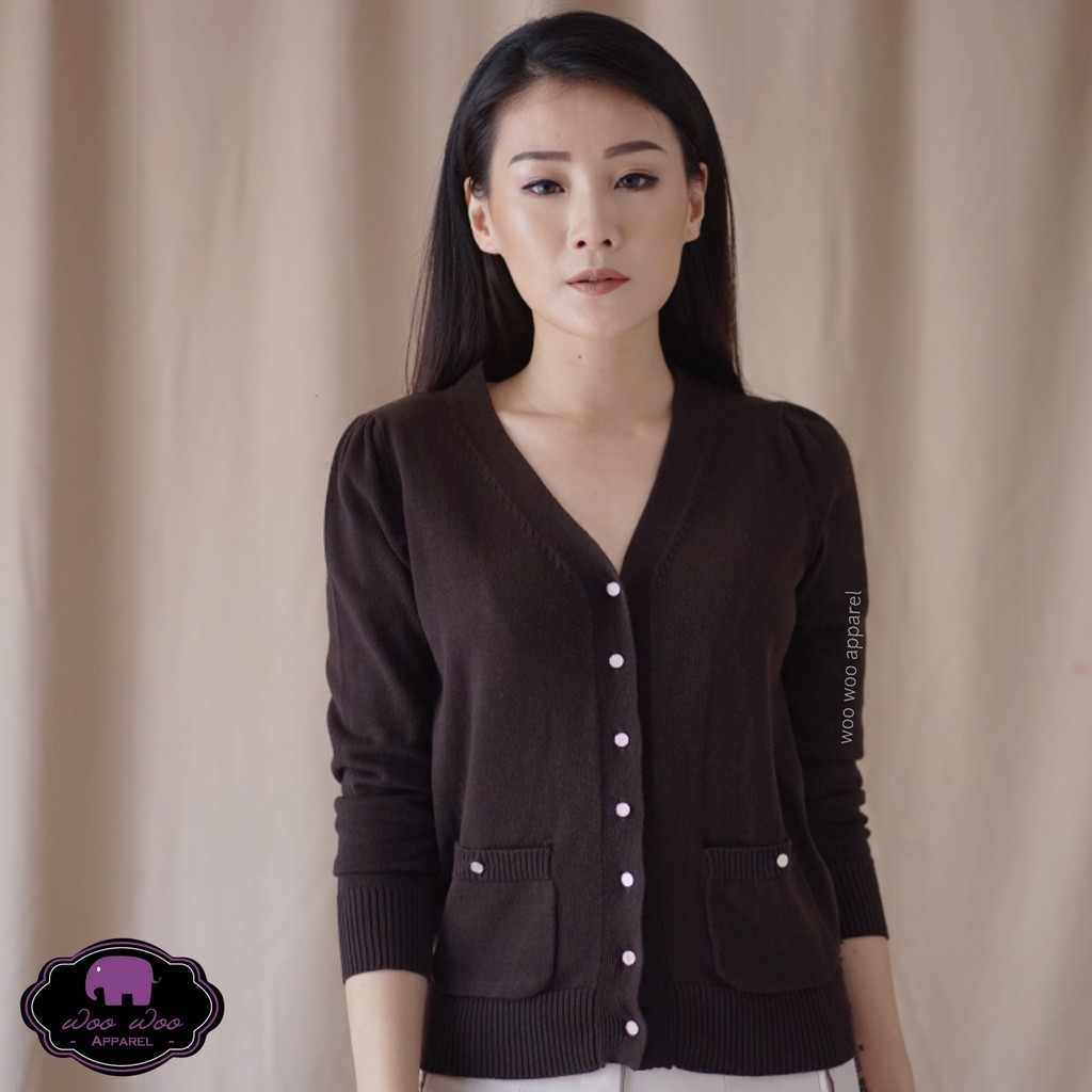 Cardigan Katun Rajut