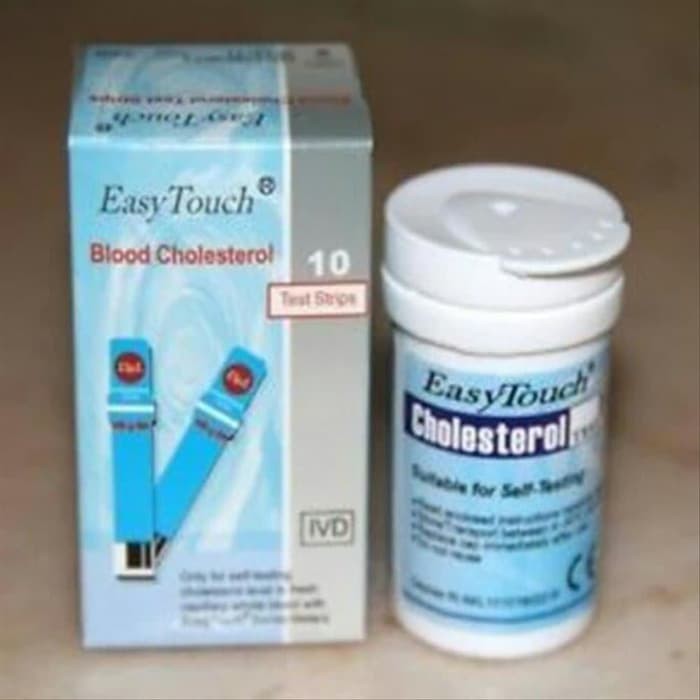 REFILL Strip Tes Darah Easy Touch Kolesterol / Cholestrol - Strip Tes Darah Easy Touch